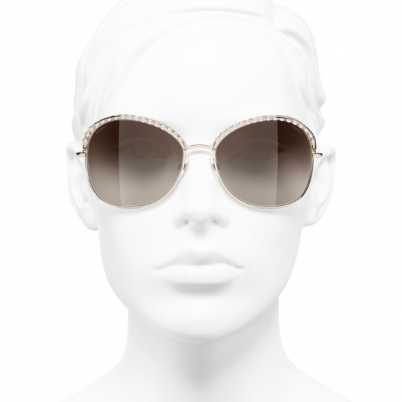 Chanel Pearl and Gold Sunglasses - Picture 5 of 5